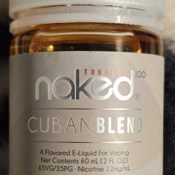 Naked Tobacco Cuban Blend E Juice Ml Vapesourcing