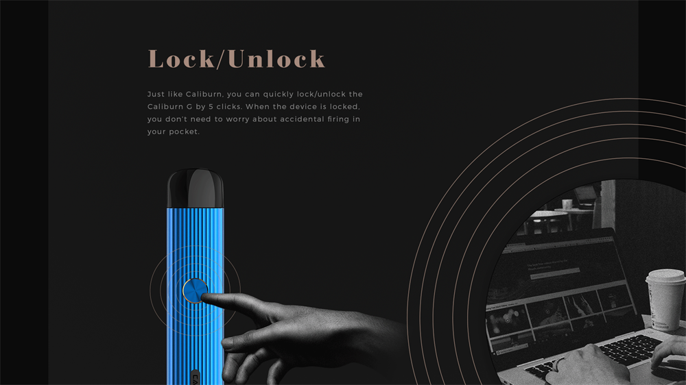 Caliburn G Lock Unlock