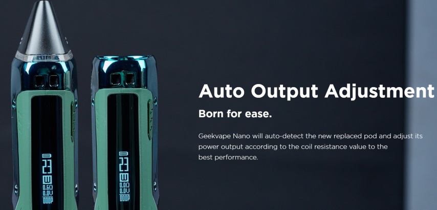 Aegis Nano kit with Auto Output Adjustment