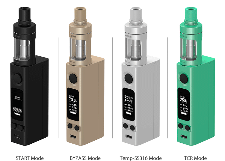 Joyetech evic-VTC Mini with cubis comes with new design start mode