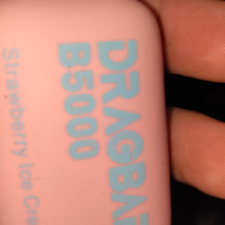 ZOVOO Dragbar B5000 Strawberry Ice Cream Vape Disposable