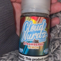 Cloud Nurdz Strawberry Lemon ICED E-juice