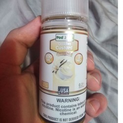 Pod Juice Golden Custard E-juice