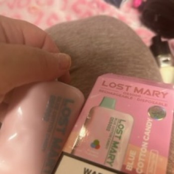 lost mary blue cotton candy