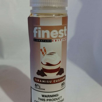 Finest Signature Edition Tiramisu Custard E-juice