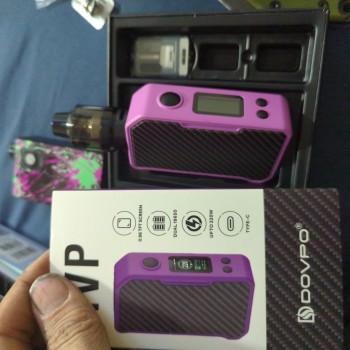 purple Dovpo MVP Box Mod