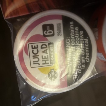 Raspberry Lemonade Mint Juice Head Nicotine Pouches in stock