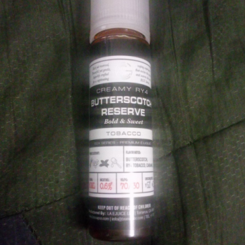 Glas Vapor Butterscotch Reserve