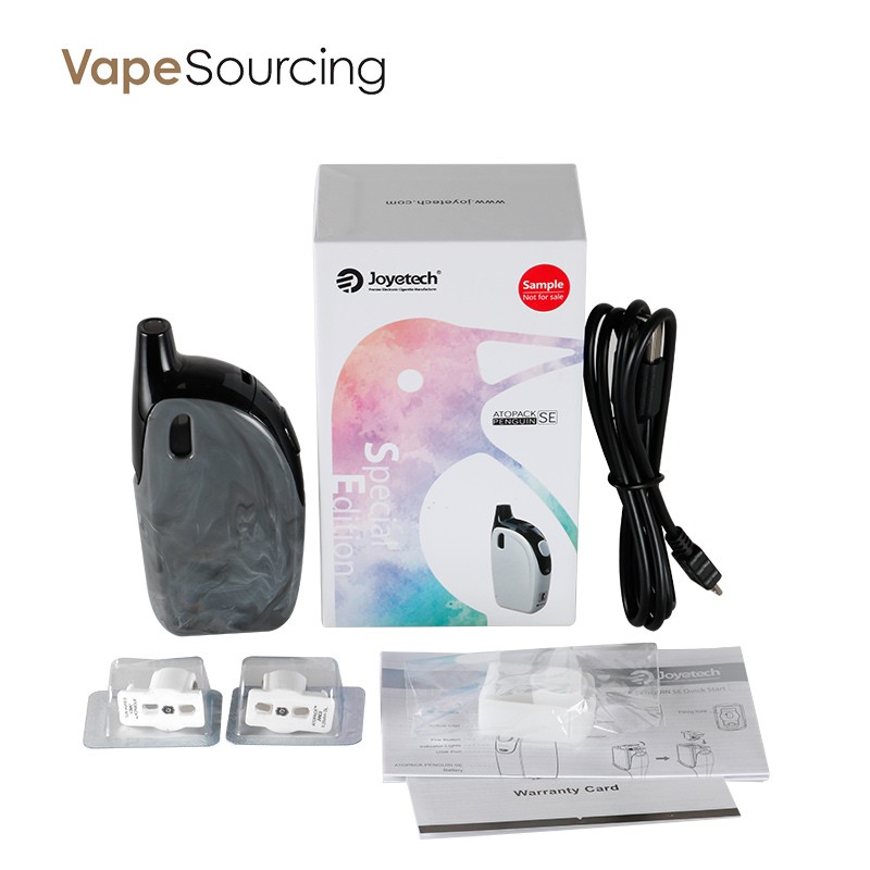 Joyetech ATOPACK PENGUIN SE Pod System Kit Package Contents