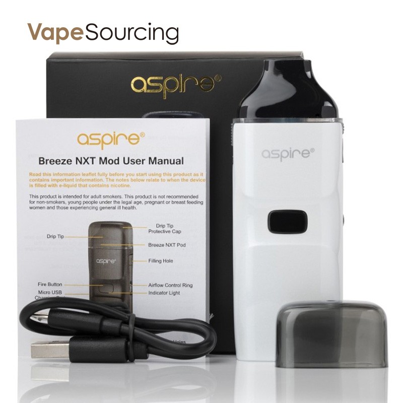Aspire Breeze NXT Pod System Kit Package