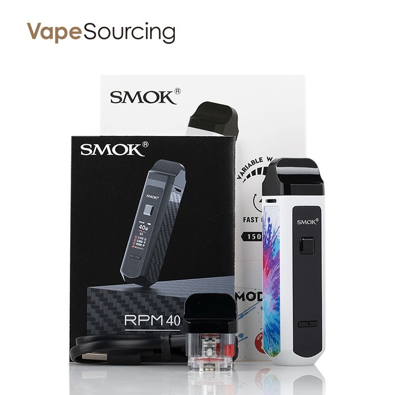 SMOK RPM40 Pod Mod Kit Package contents