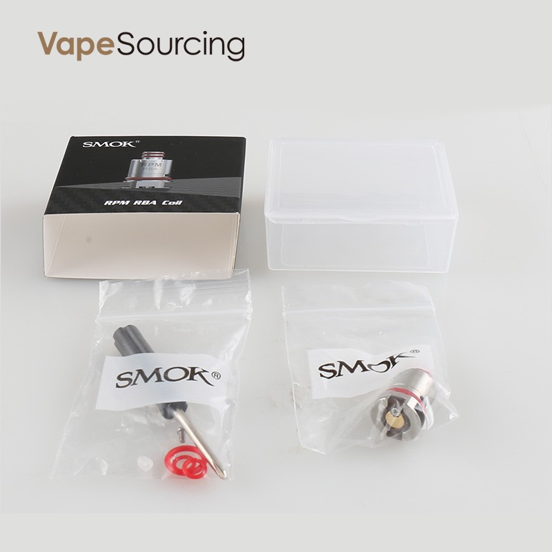 SMOK RPM RBA Replacement Coil 0.6ohm Package Content