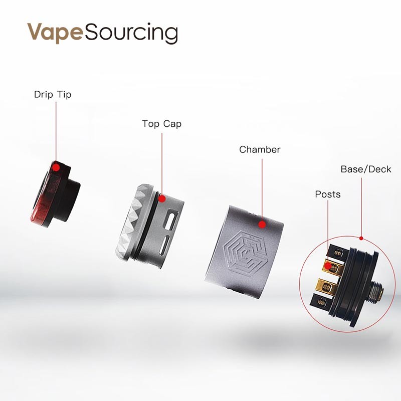 advken Artha V2 RDA Components