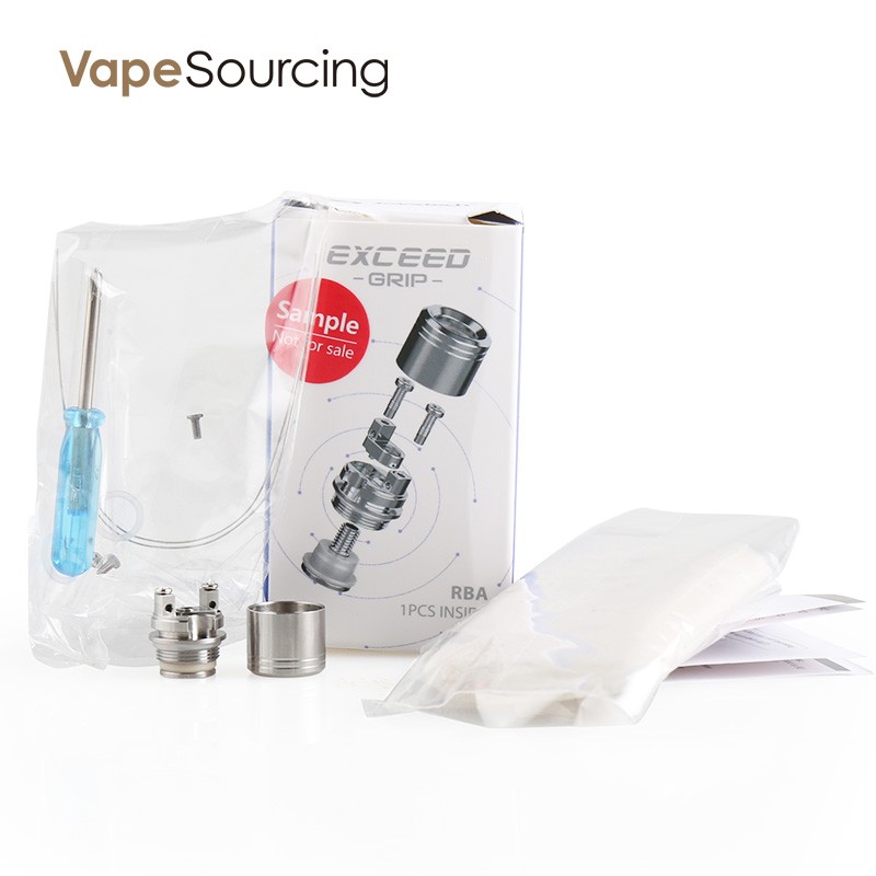 Joyetech Exceed Grip RBA Coil Package Contents