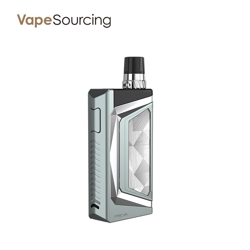 Wismec Preva Pod System Kit Pod Version 3ml Silver Gray