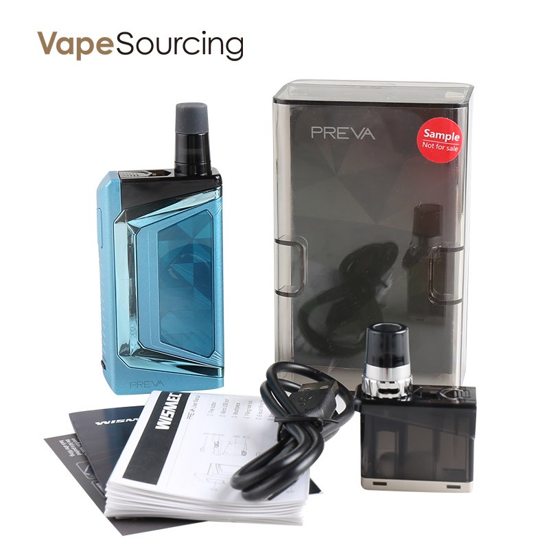 Wismec Preva Pod System Kit 1050mAh Package