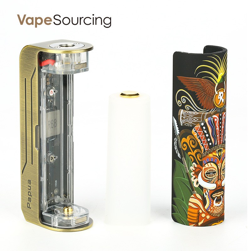 Hippovape Papua Box Mod 100W components