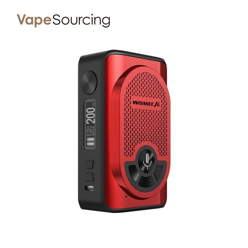 WISMEC AI Alexa Box Mod Red