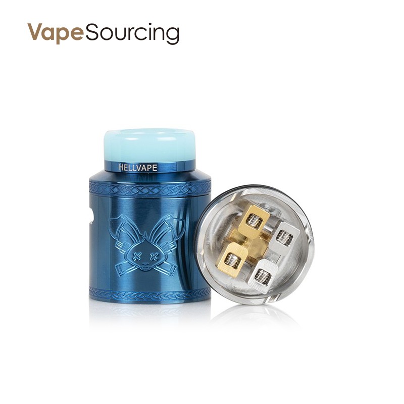 hellvape dead rabbit v2 rda build deck and top cap