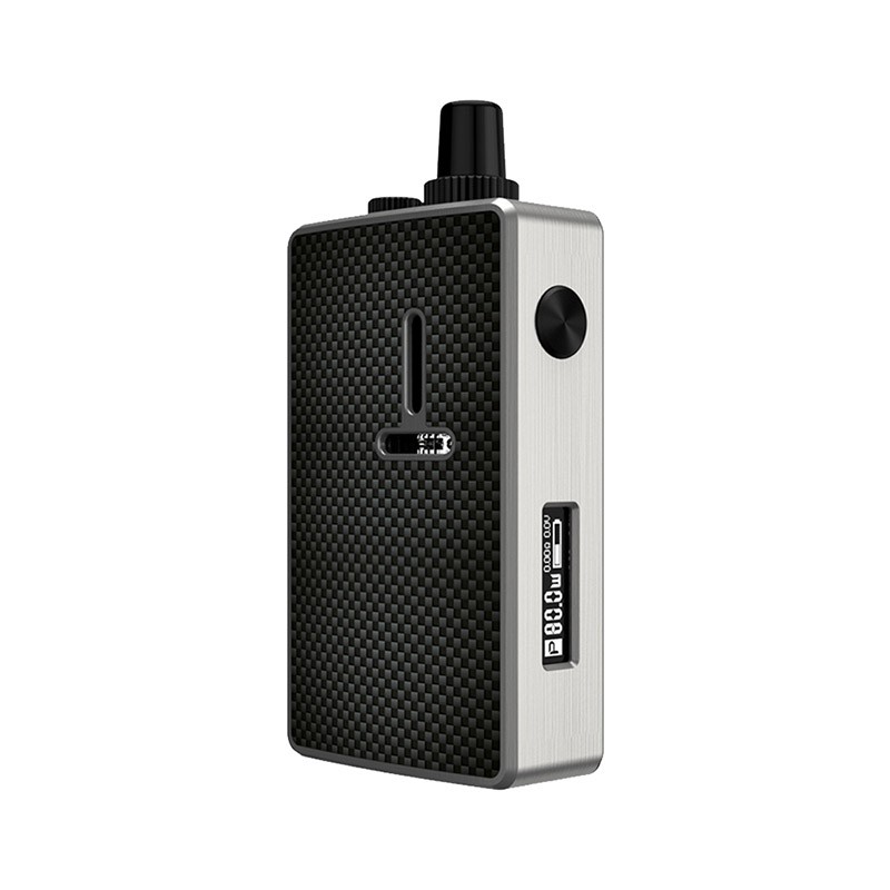 Mechlyfe Ratel XS AIO 80W Rebuildable Pod Kit Brushed SS & Carbon Fiber