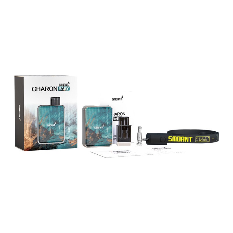 Smoant Charon Baby Pod System Kit 750mAh package contents