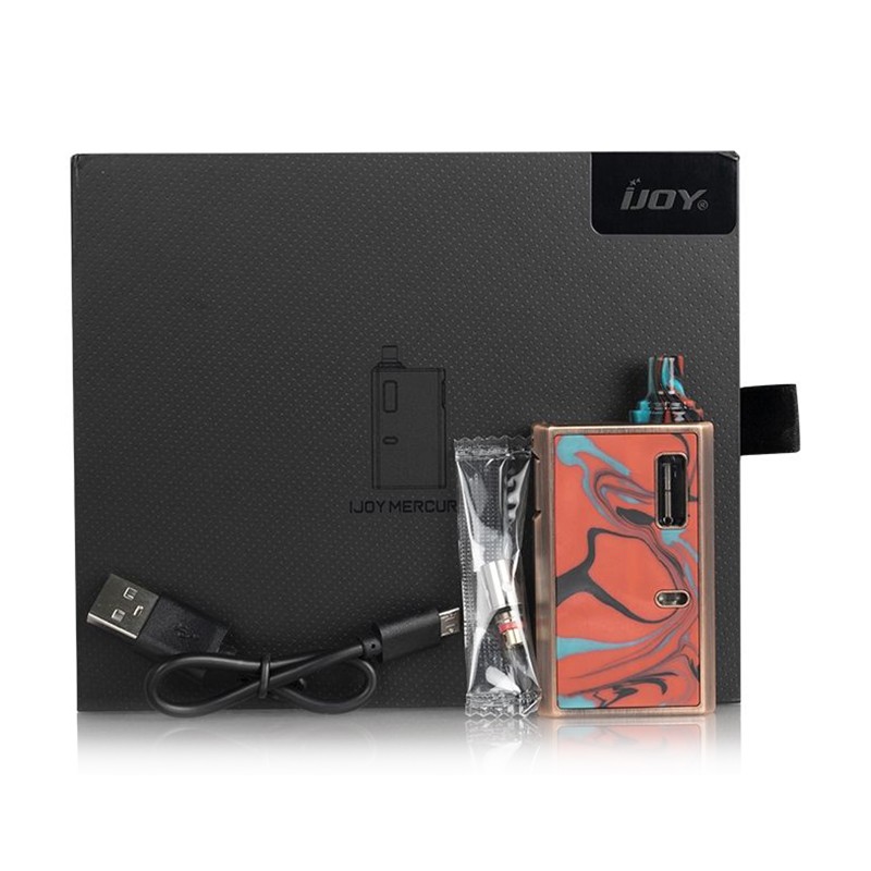 ijoy mercury 12w aio pod system kit package content