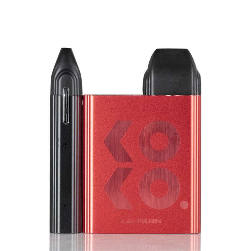 uwell caliburn koko pod system kit back and side view