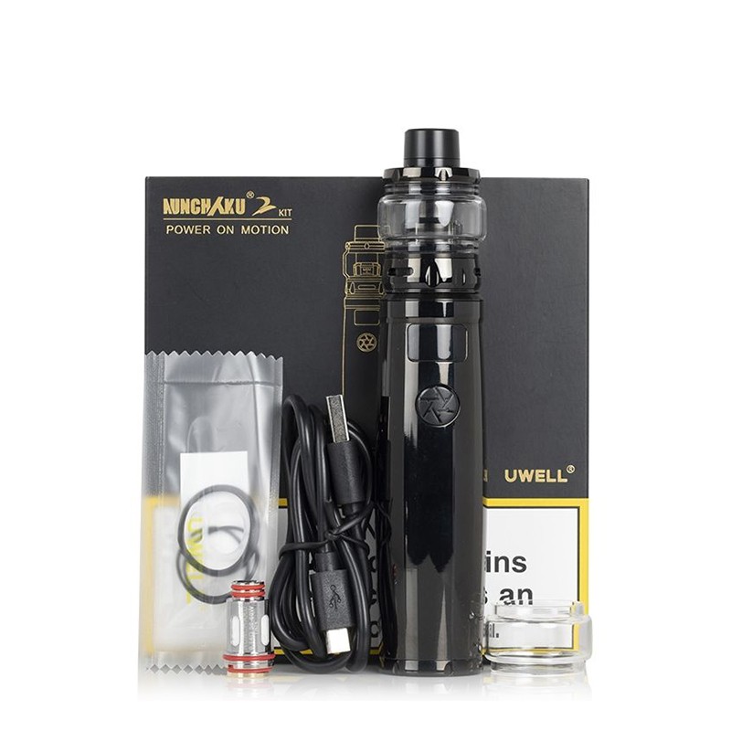 uwell nunchaku 2 100w starter kit package contents