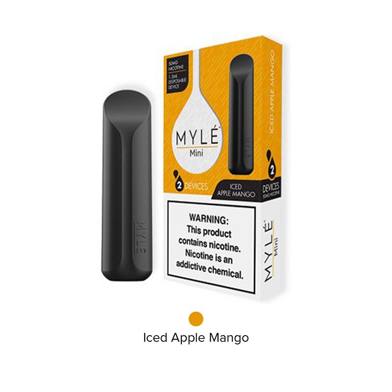 MYLE Mini Disposable Pod Device Iced Apple Mango