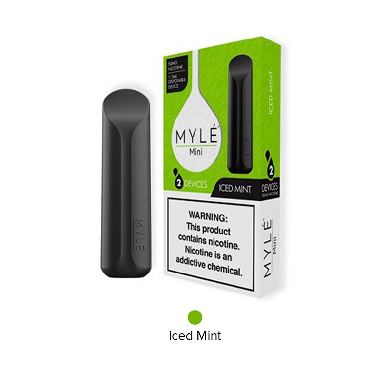 MYLE Mini Disposable Pod Device Iced Mint