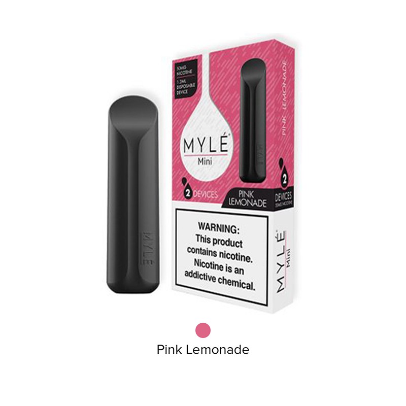 MYLE Mini Disposable Pod Device Pink Lemonade