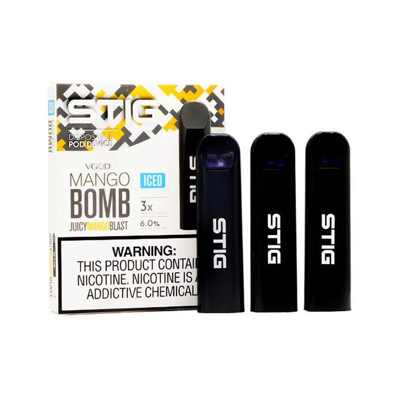 VGOD STIG Disposable Pod Mango Bomb