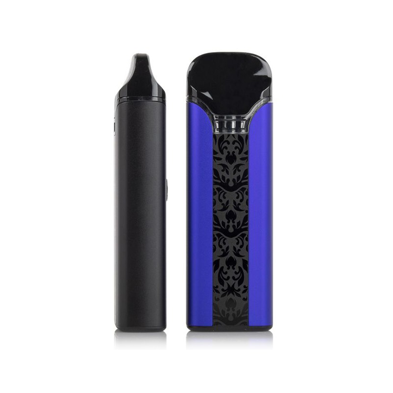 uwell crown pod system kit side and back view