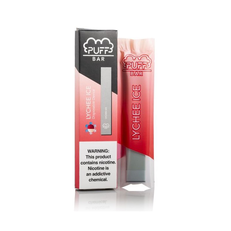 Puff Pods Puff BAR Disposable Pod Device Lychee Ice-50mg
