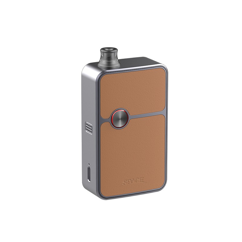 VapeOnly Space Mod Pod Kit 60W Brown Leather - Gray frame