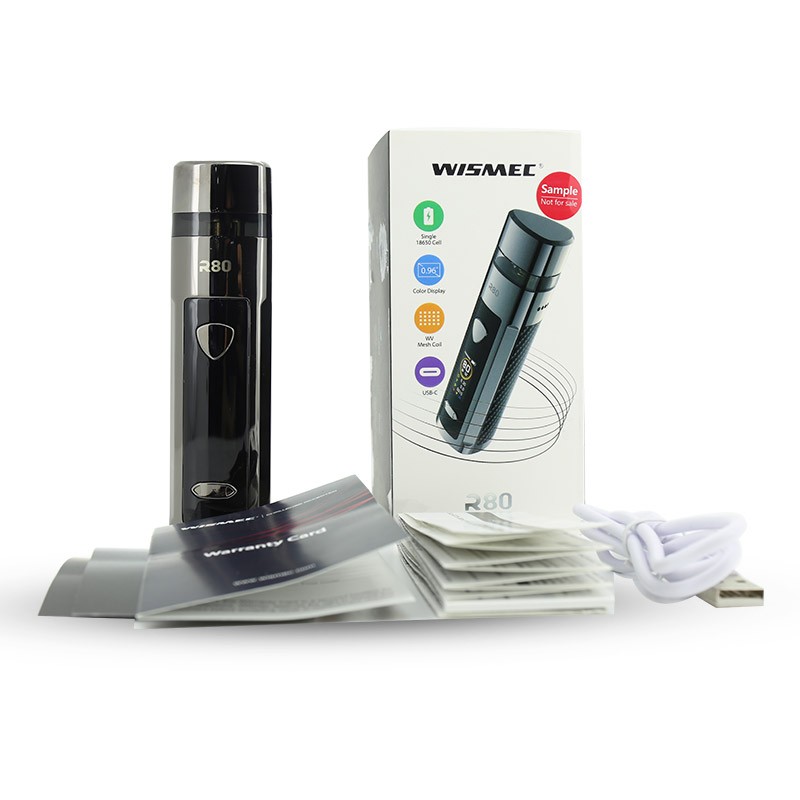 Wismec R80 Pod Mod Kit Package Contents