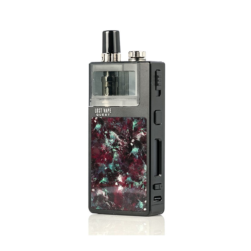 lost vape orion q-ultra 40w pod system kit nebula purple
