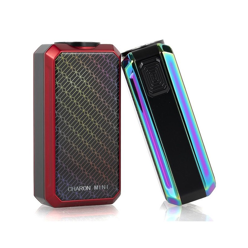 smoant charon mini 225w box mod standing and tilted view