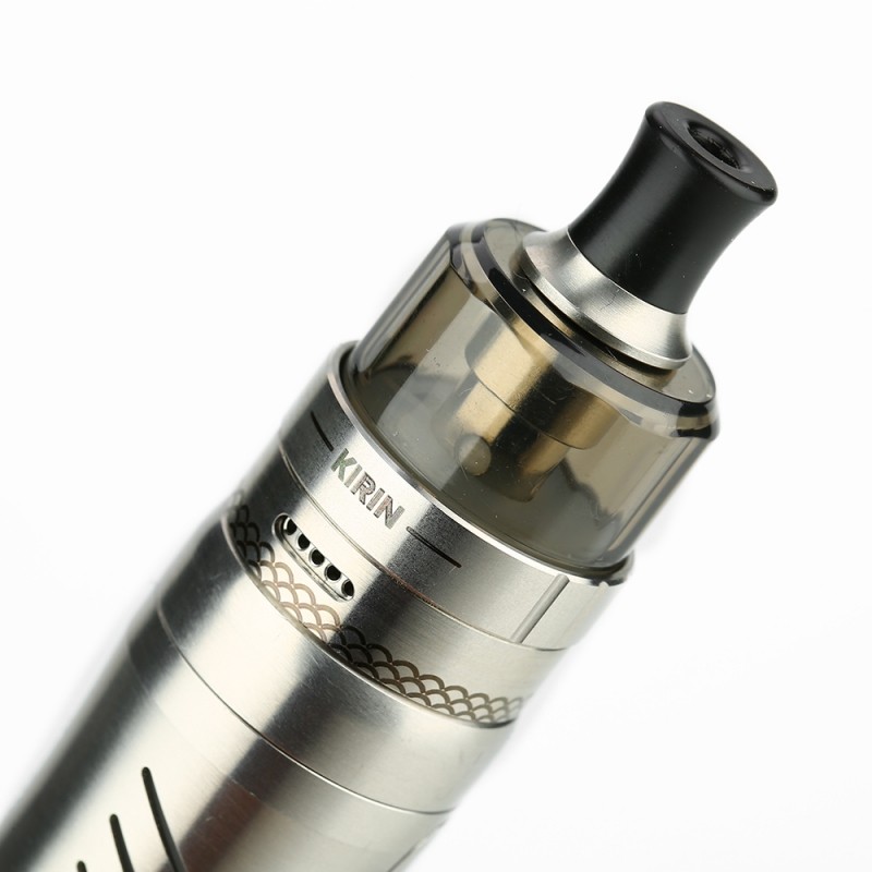 kizoku kirin mtl pod kit atomizer drip tip view