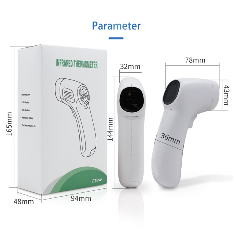 Handheld Infrared Thermometer parameter