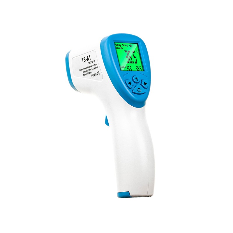 non-contact infrared thermometer right side