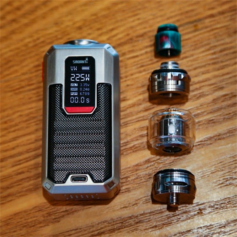 Smoant Ladon AIO 2in1 Box Kit 225W Components