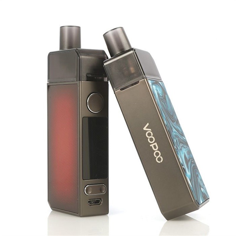 voopoo navi 40w pod mod kit side front and tilted back view