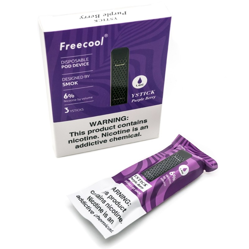 Freecool YSTICK Disposable Pod Kit Purple Berry