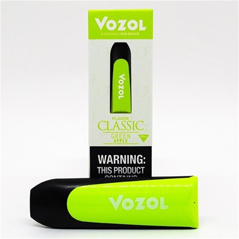VOZOL D1 Disposable Pod Device Green Apple