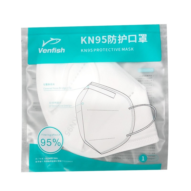 Venfish KN95 Protective Face Mask Package