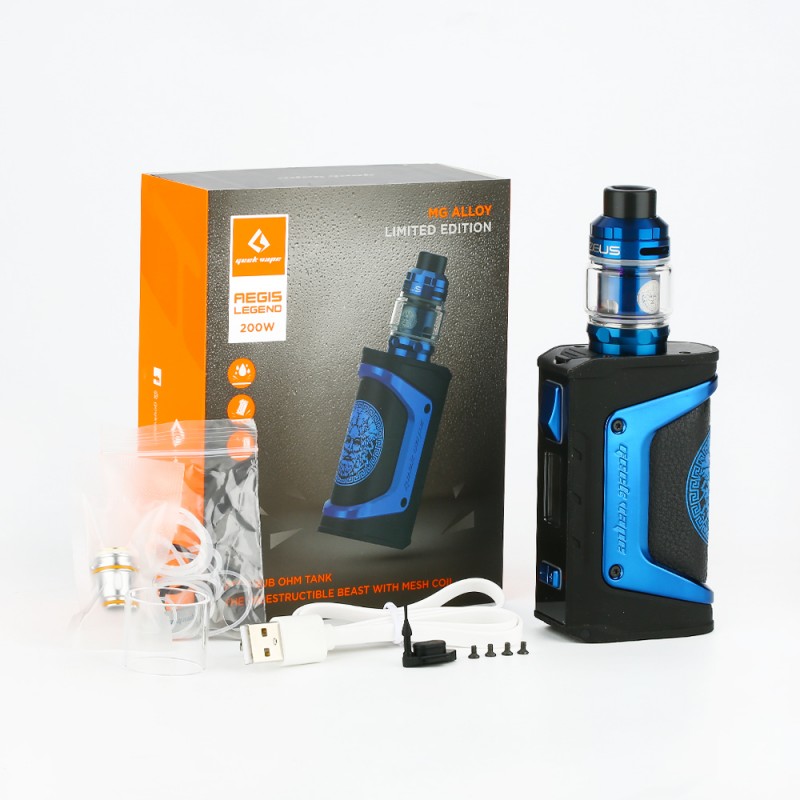 aegis legend limited edition kit package contents