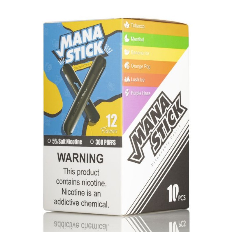 mana stick disposable device right side view