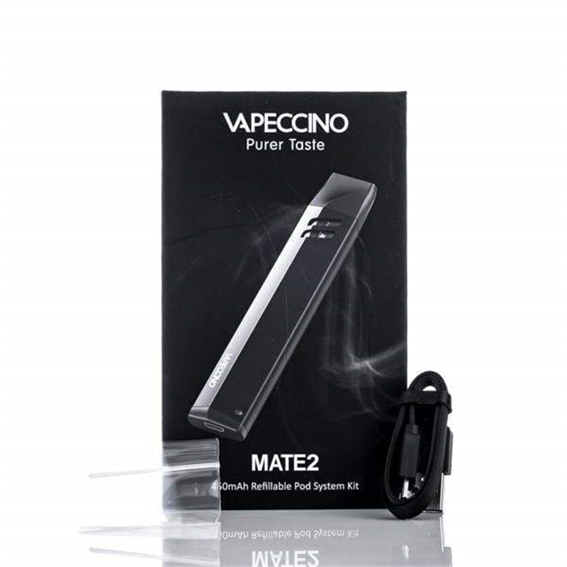 vapeccino mate 2 pod system kit package