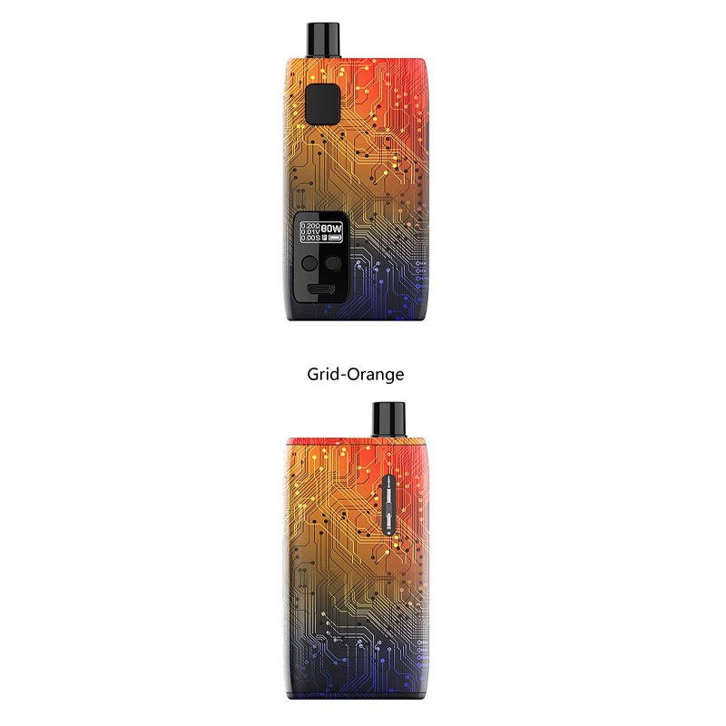 Think Vape Thor AIO Pod Mod Kit 80W Grid Dark Grid-Orange
